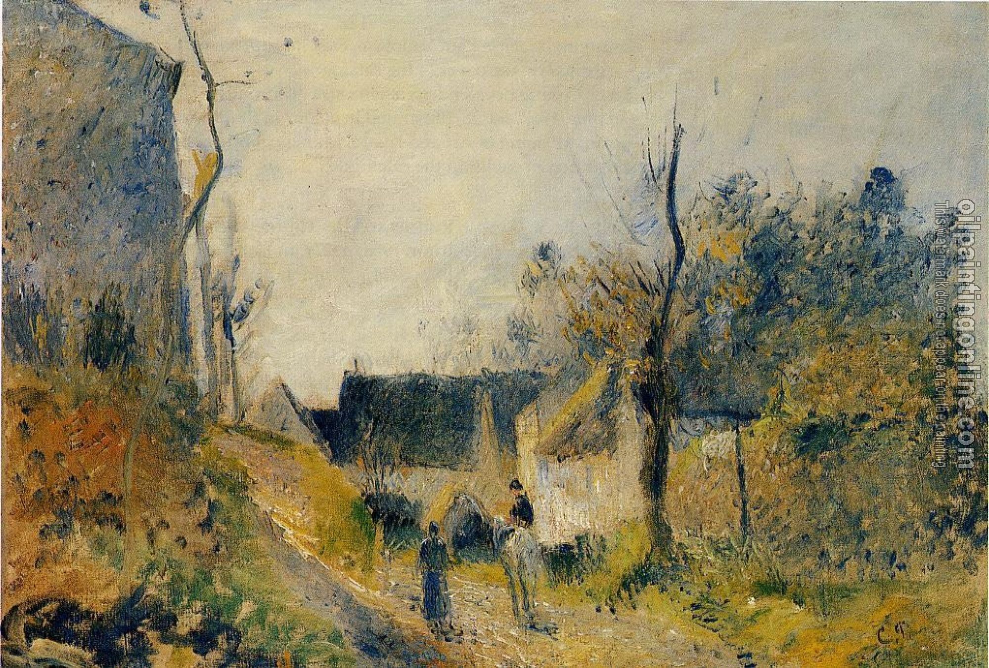 Pissarro, Camille - Landscape at Valhermeil